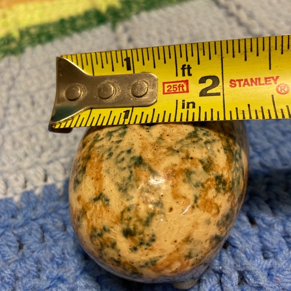 Vintage Piggy Bank Pig Knick Knack Small Pottery Handmade Crafty - Picture 15 of 16